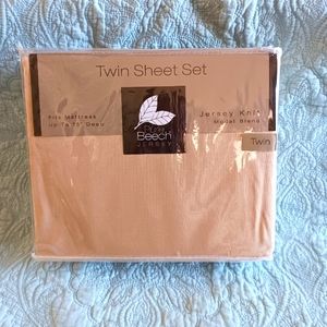 Twin Sheet Set Jersery Knit